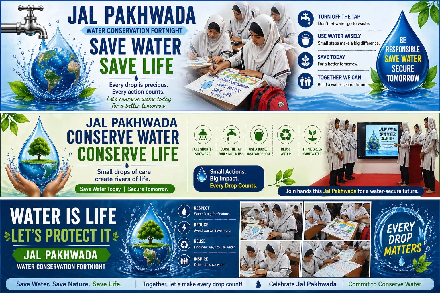 Jal Pakhwada of albarkaat mumbai