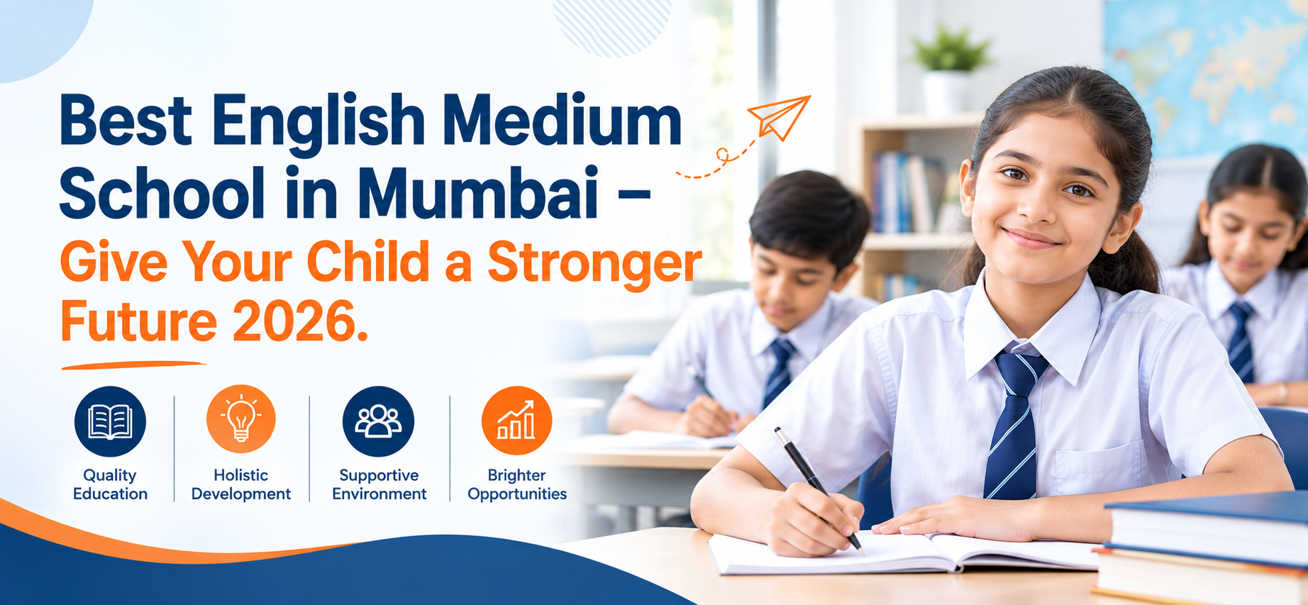 Best English Medium School in Mumbai – Give Your Child a Stronger Future 2026.