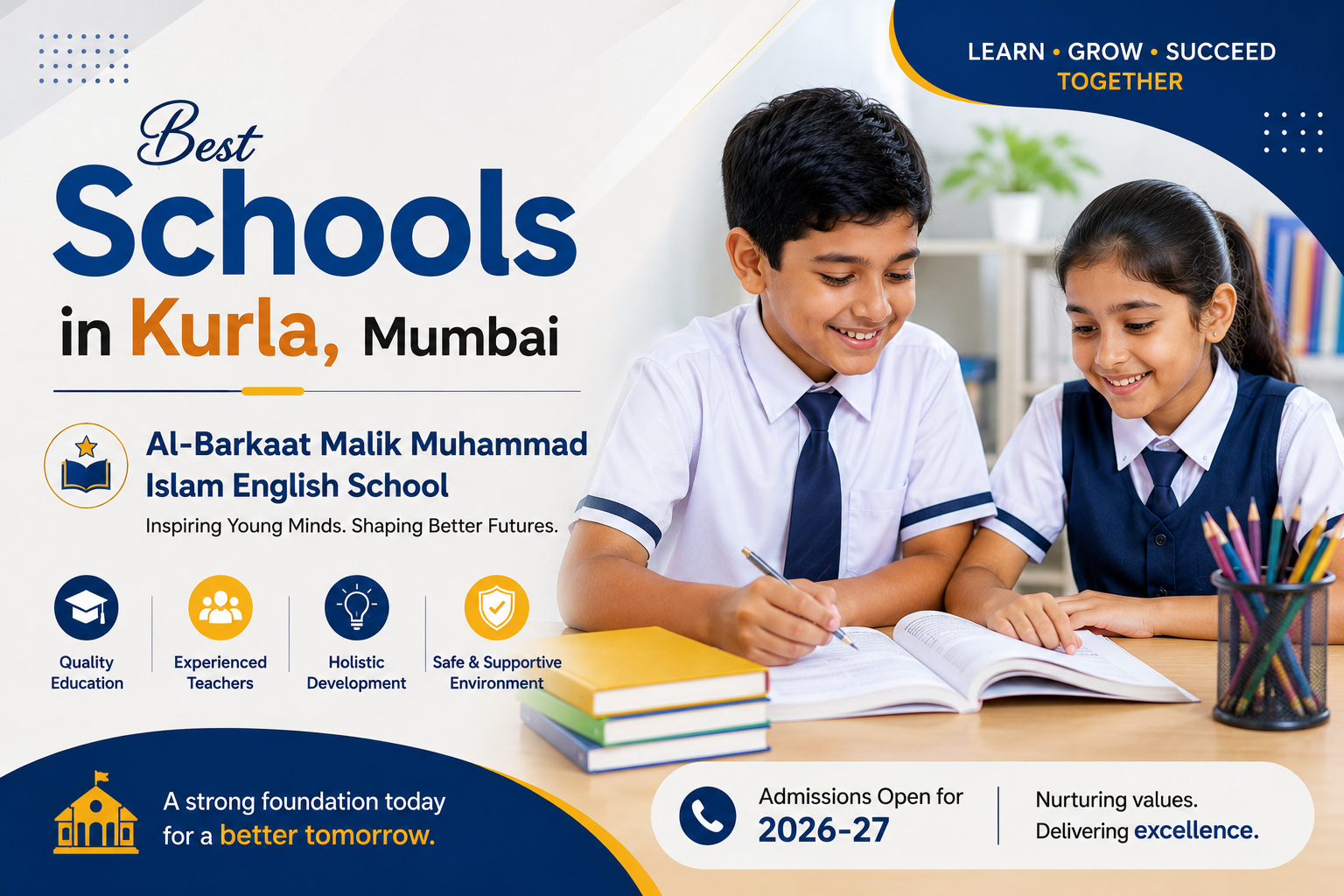 Best Schools in Kurla West, Mumbai for Quality Education – Al Barkaat School.
